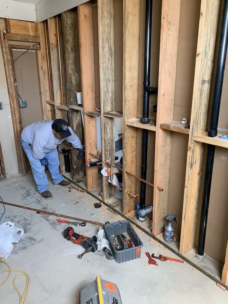 Commercial rough-in plumbing for Commercial Plumbing in Douglasville
